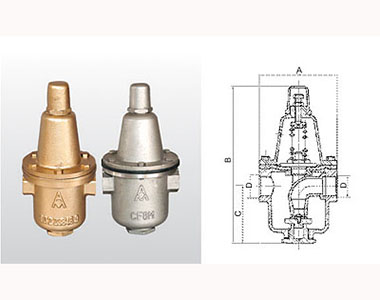 埃美柯可調(diào)式減壓閥701/8701結(jié)構(gòu)圖