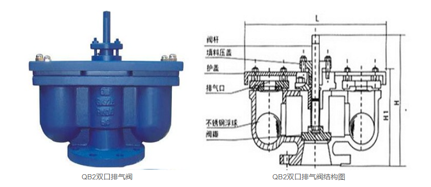 雙口排氣閥工作原理圖解